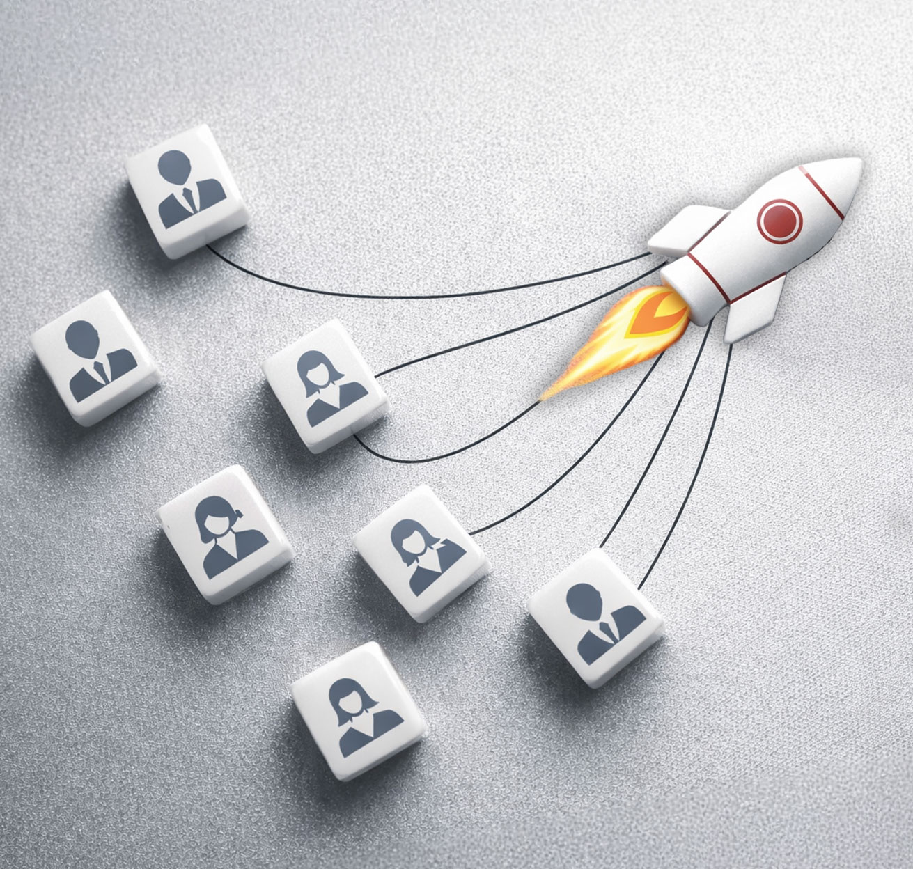 B2B-Leadgenerierung: Rakete verbindet qualifizierte Leads mit dem Vertrieb