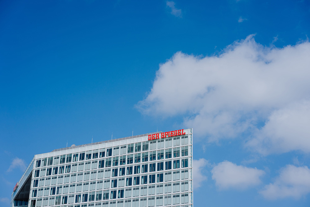 Firmensitz des Spiegel Verlags in Hamburg als Beispiel für Medienarbeit und professionelle Pressearbeit im B2B